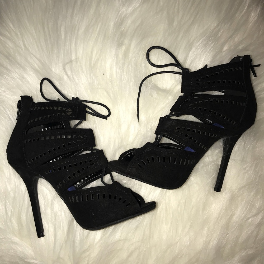 Black heels